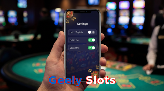 Game list for Geely Slots app section
