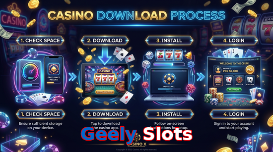 Game list for Geely Slots download section