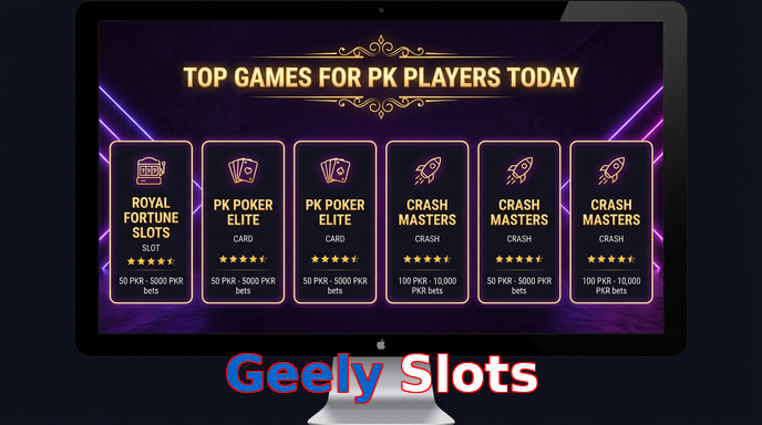Payment and PKR controls in Geely Slots