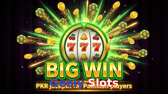 Big win animation on Geely Slots slot game