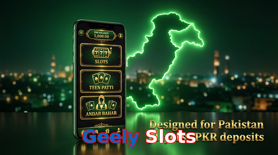 Main screen of Geely Slots pk page for PK players
